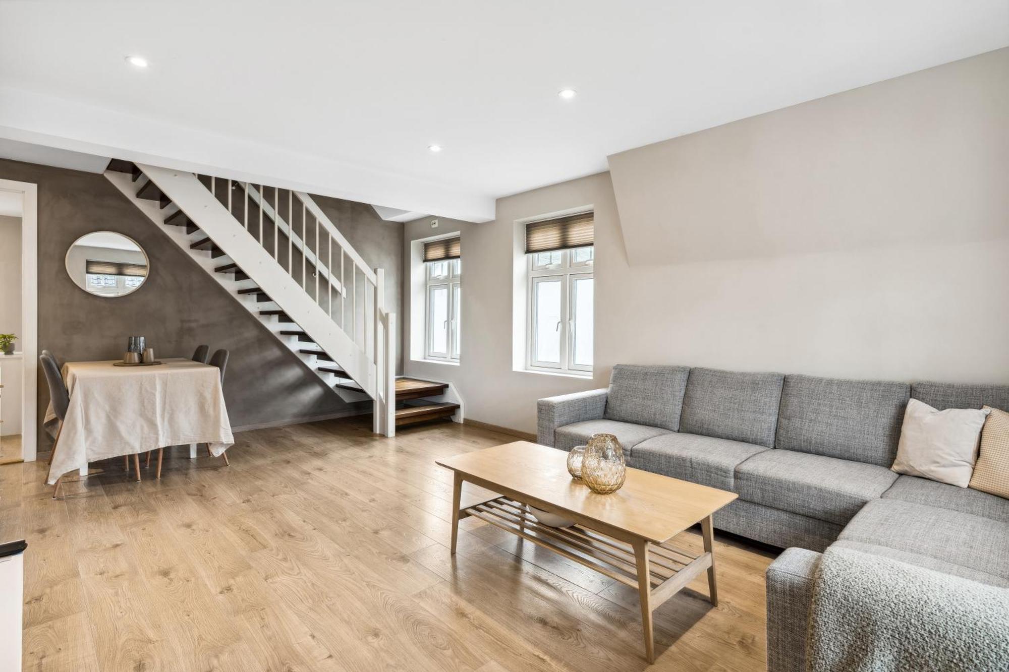 Stylish & Bright Penthouse - Office - 5 Star Location! Daire Egersund Dış mekan fotoğraf